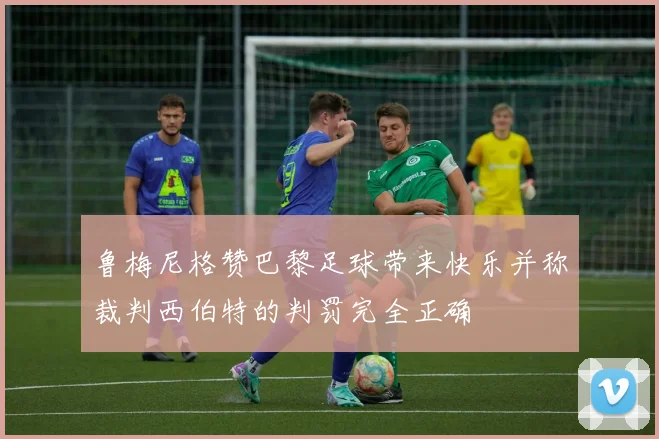 鲁梅尼格赞巴黎足球带来快乐并称裁判西伯特的判罚完全正确